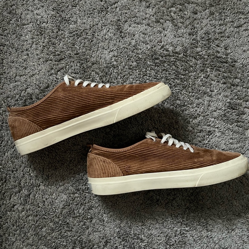 Everlane Forever Brown Unisex Corduroy Shoes 10.5M 12.5F